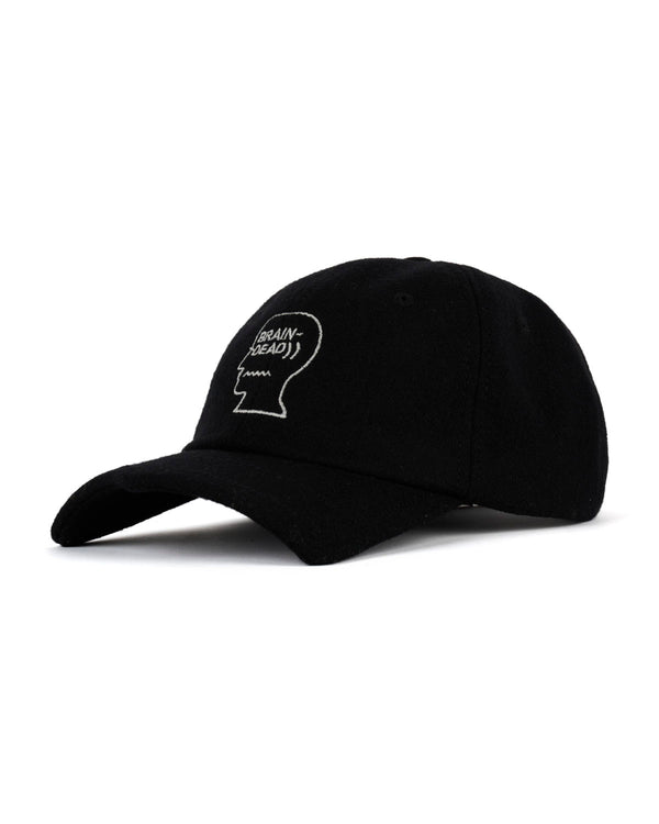 BATWING LOGOHEAD HAT/バットウィングロゴヘッドハット(BLACK)