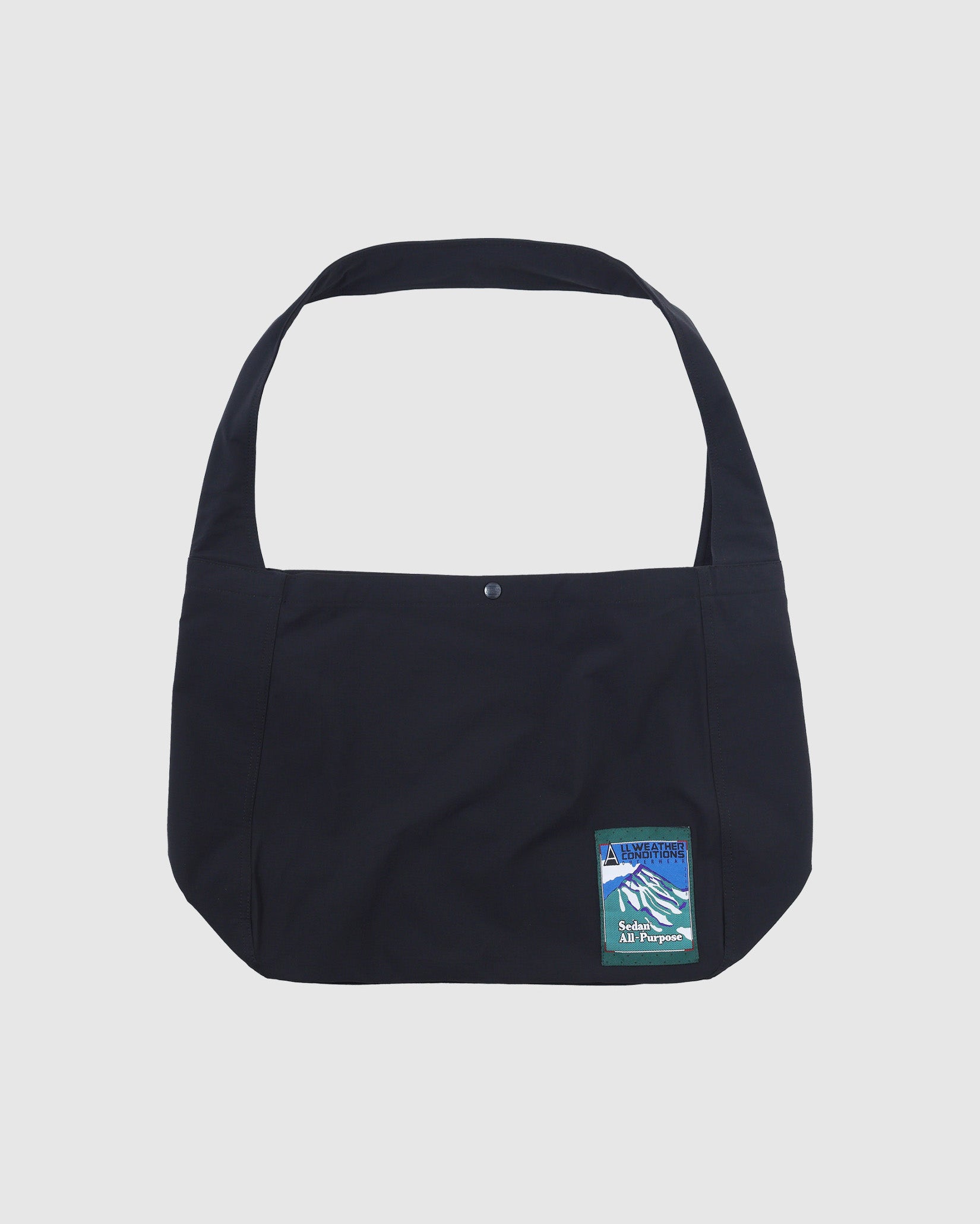 SEDAN ALL PURPOSE セダンオールパーパスショルダーバッグ 黒 SEDAN ALL-PORPOSE|セダンオールパーパス RIPSTOP SHOULDER BAG
