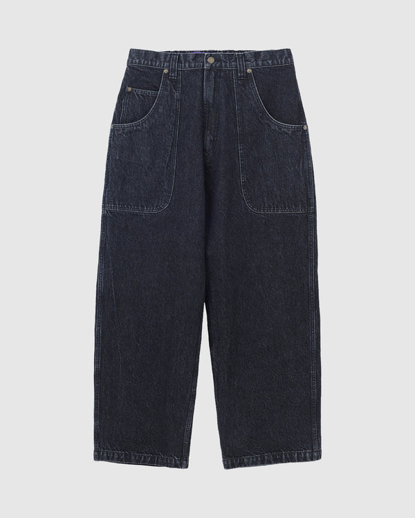 【SEDAN ALL-PURPOSE|セダンオールパーパス】BAGGY FIT BAKER JEANS/バギーフィットベイカージーンズ(BLACK)