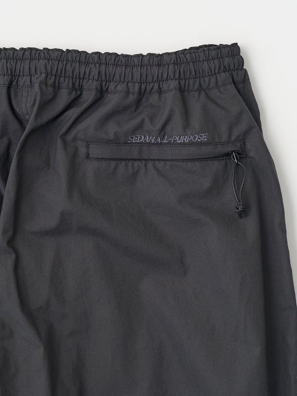 【SEDAN ALL-PURPOSE|セダンオールパーパス】TYPEWRITER OVER EASY PANTS/タイプライターオーバーイージーパンツ(BLACK)