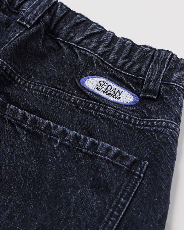 【SEDAN ALL-PURPOSE|セダンオールパーパス】BAGGY FIT BAKER JEANS/バギーフィットベイカージーンズ(BLACK)