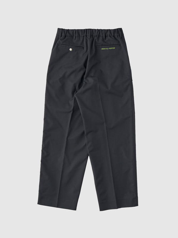 VENTILATION TECH CHINO SLACKS/ベンチレーションテックチノスラックス(BLACK)