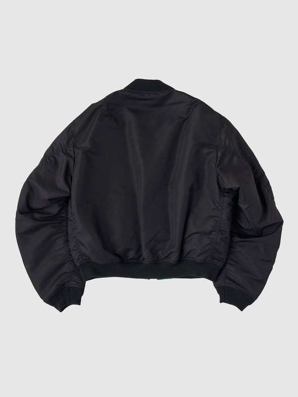 【SEDAN ALL-PURPOSE | セダンオールパーパス】REVERASIBLE CORDURA FLIGHT JACKET/リバーシブルコーデュラフライトジャケット(BLACK)