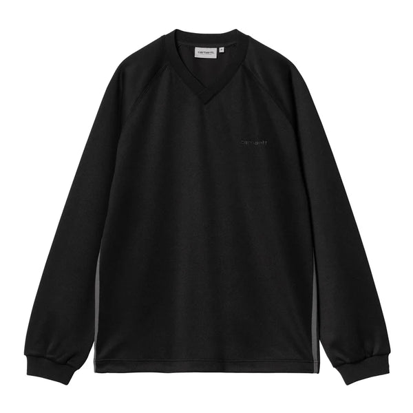 BOLAN V-NECK SWEAT/ボランVネック(BLACK/GRAPHITE)