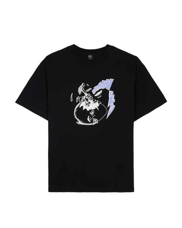 【BRAIN DEAD】CRACK AN EGG T-SHIRT/クラックアンエッグティーシャツ(BLACK)