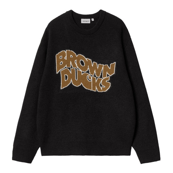 BROWN DUCKS SWEATER/ブラウンダックスセーター(BLACK)