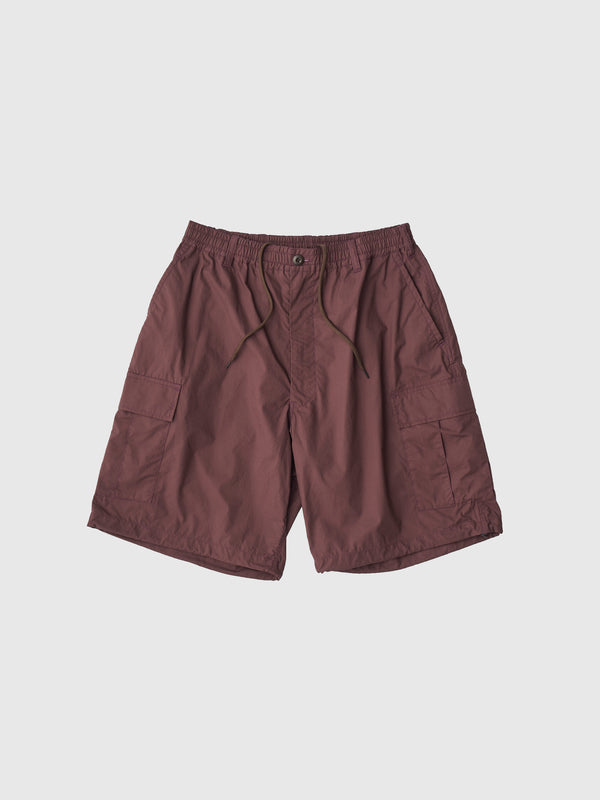 【SEDAN ALL-PURPOSE】COTTON CARGO EASY SHORTS/コットンカーゴイージーショーツ(BURGUNDY,BLACK,OLIVE)