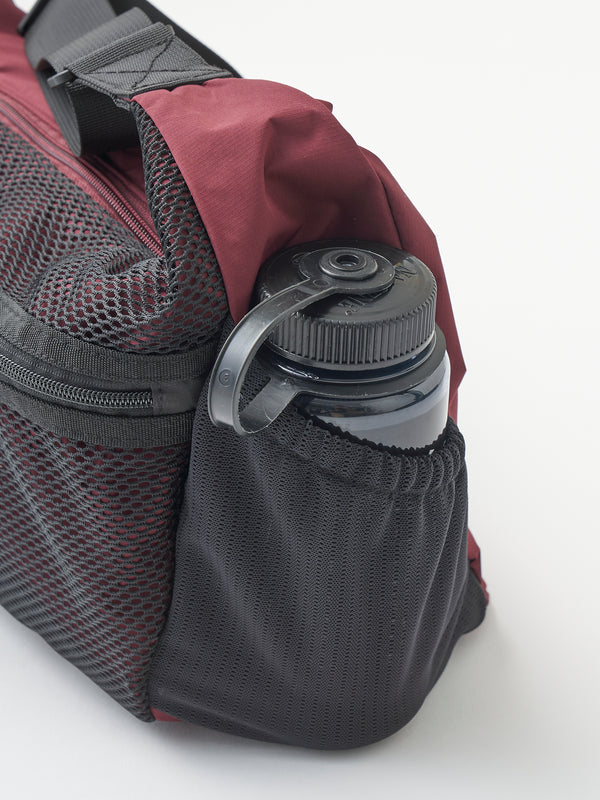 【SEDAN ALL-PURPOSE|セダンオールパーパス】MESH SHOULDER BAG/メッシュショルダーバック(BURGUNDY)