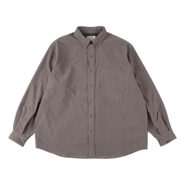 【PAPERSKY WEAR|ペーパースカイウェア】HIKE&BIKE CAVE CORDUROY BIG SHIRT/ハイク&バイク CAVE コーデュロイビックシャツ(GRAYGE)