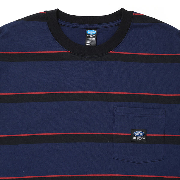 【CHALLENGER|チャレンジャー】L/S AUTHENTIC BORDER TEE(NAVY,BLACK)