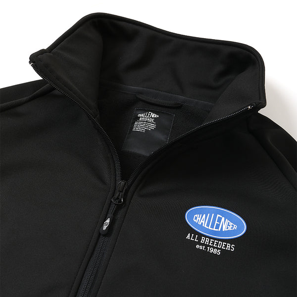 CHALLENGER|チャレンジャー LOGO ZIP UP WARM CORE 
左胸にオーバルロゴプリント入りのポリエステルジャージトップ。
ゆったりとしたリラックスシルエットになります。
品番:CLG-CS 026-009 
