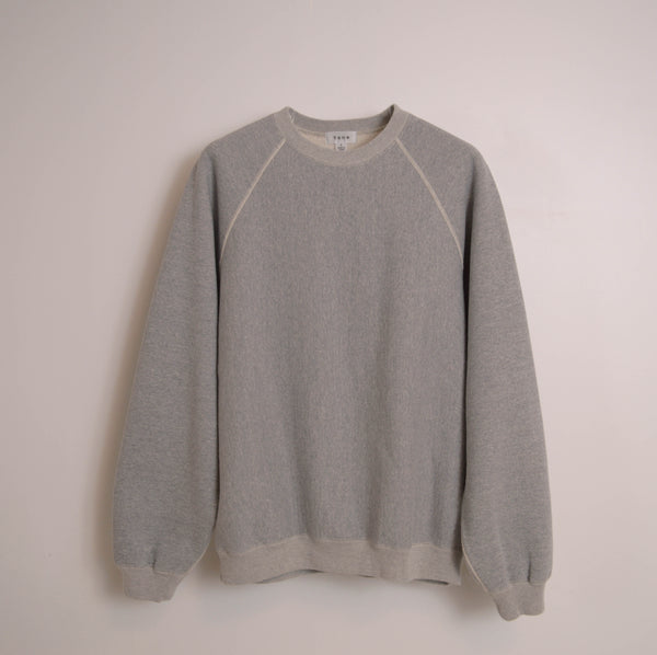 CREW NECK SWEAT|クルーネック スウェット(ASH)