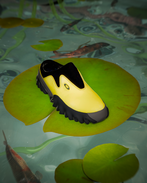 【OAKLEY FACTORY TEAM | オークリーファクトリーチーム】SUEDE CHOP SAW MULE /スウェードチョップソウミュール(CELERY/BLACK)