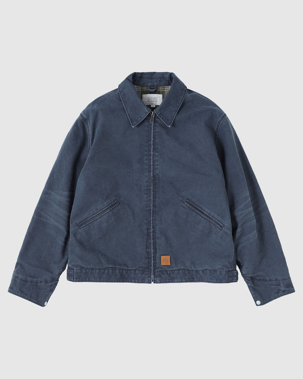 【SEDAN ALL-PURPOSE|セダンオールパーパス】VINTAGE WASHED COTTON DUCK JACKET/ヴィンテージウォッシュドコットンダックジャケット(KHAKI , CHARCOAL)
