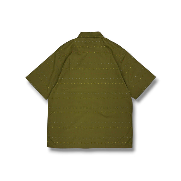 【NOROLL|ノーロール】DOT S/S SHIRT/ドット シャツ(OLIVE)