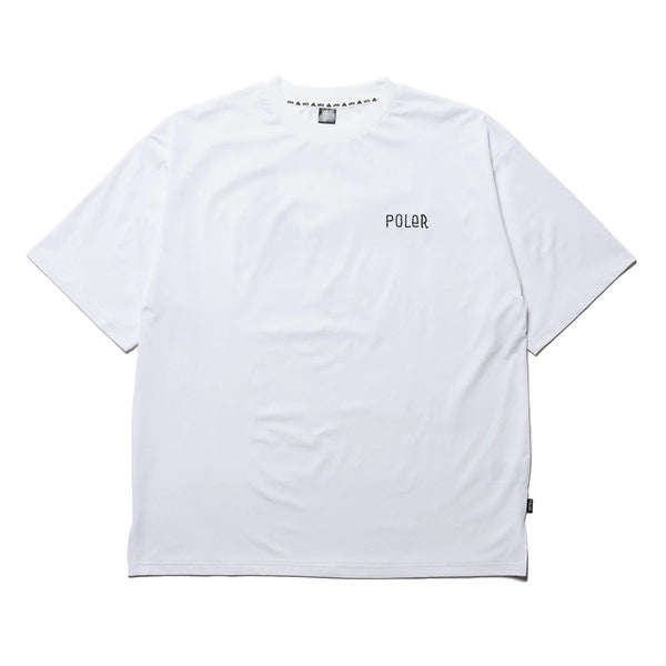 FURRY FONT QUICK DRY TEE/ファーリーフォントクイックドライティー(WHITE)