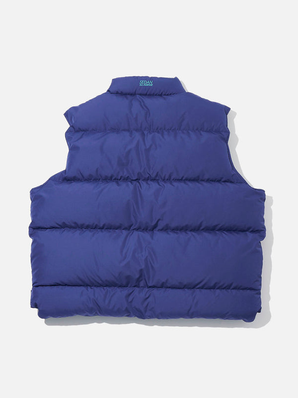 【SEDAN ALL-PURPOSE | セダンオールパーパス】CLASSIC DOWN VEST/クラシックダウンベスト(NAVY)