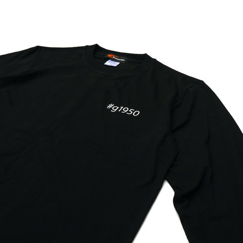 L/S TEE-HASHTAG(BLACK)