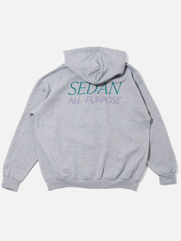 【SEDAN ALL-PURPOSE | セダンオールパーパス】OG LOGO FULL ZIP HOODIE/オージーロゴ フルジップフーディー (OXFORD)