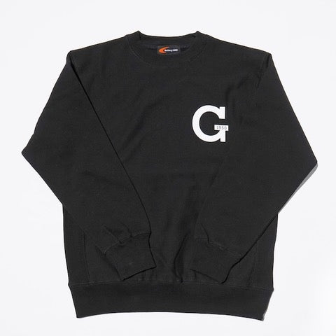 【GALLERY 1950|ギャラリー 1950】SIDE PANEL SWEAT CREW-G/サイドパネルスウェットクルー G(ASH,NAVY,BLACK)