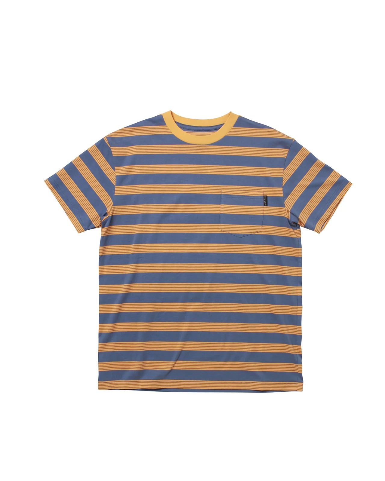 DADS BORDER S/S TOP(BLUE/ORANGE) – STREAM