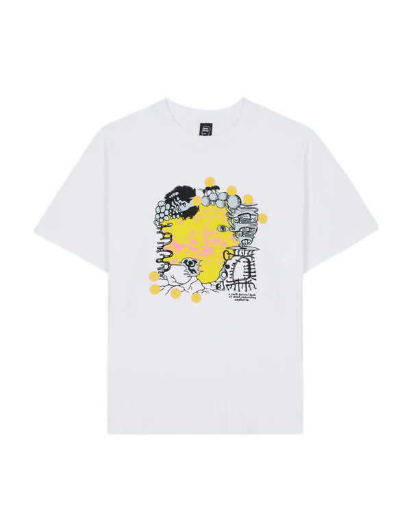【BRAIN DEAD|ブレインデッド】EUPHORIA T-SHIRT/ユーフォリアティーシャツ(WHITE)