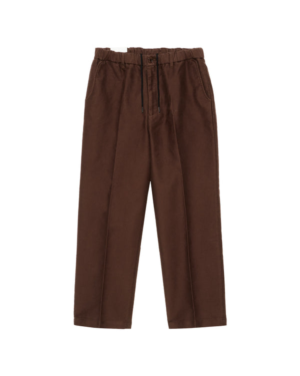 【FARAH|ファーラー】EASY TAPERED PANTS/イージーテーパードパンツ(BROWN)