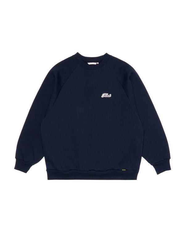 【FARAH|ファーラー】APPLIED LOGO SWEATSHIRT"SCRIPT LOGO"/アプライドロゴスウェットシャツ”スクリプトロゴ”(BROWN , NAVY , BLACK)