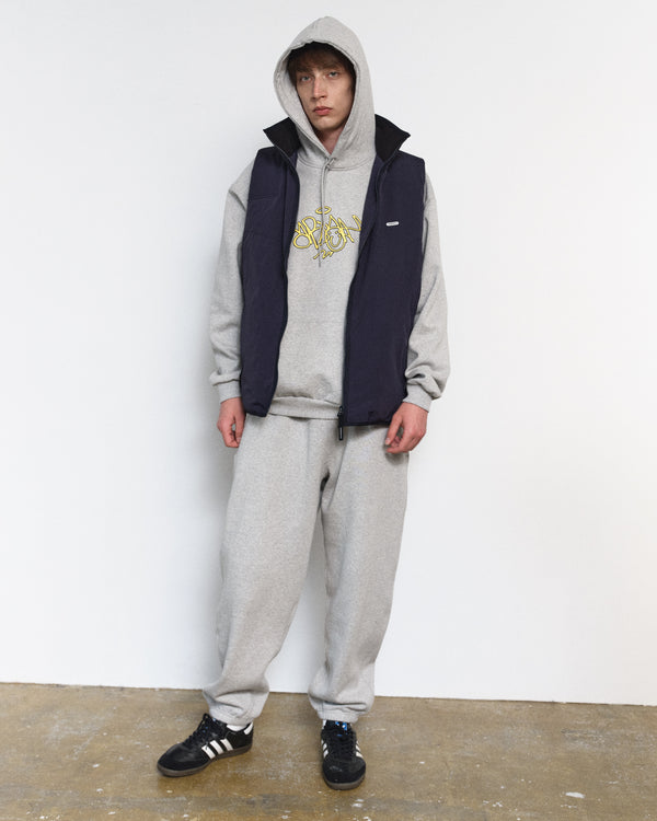 【FARAH|ファーラー】NYLON ZIP UP VEST/ナイロンジップアップベスト(NAVY)