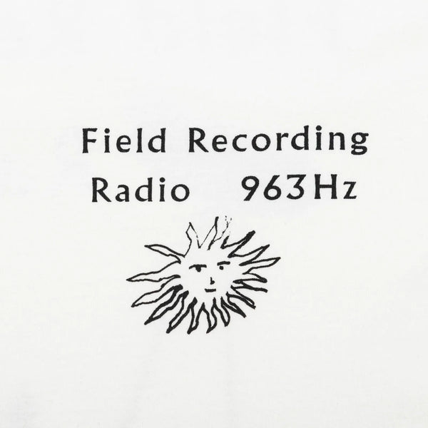 TACOMA FUJI RECORDS|タコマフジレコード FIELD RECORDING RADIO Tee designed by Noriteru Minezaki(WHITE)