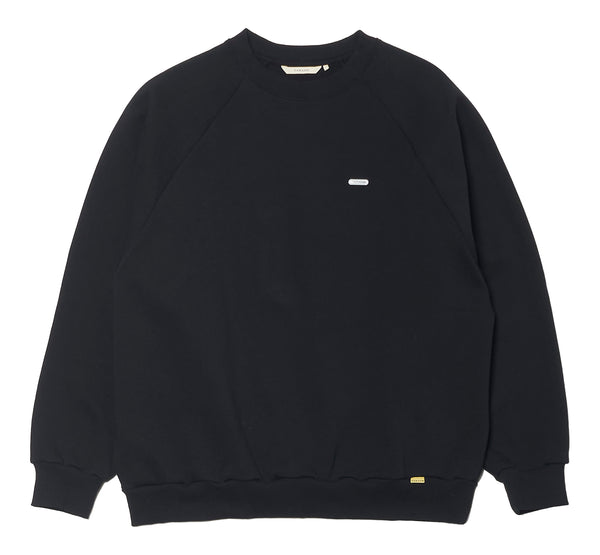 POTTING LOGO CREWNECK SWEATSHIRT/ポッティングロゴクルーネックスウェットシャツ(BLACK)