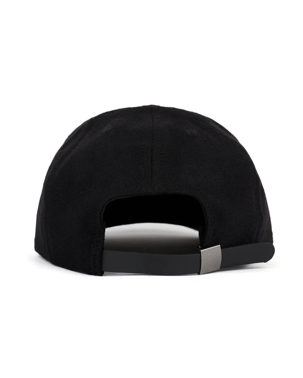 【BRAIN DEAD|ブレインデッド】FLANNEL LOGOHEAD 6 PANEL HAT/フランネルロゴヘッド6パネルハット(BLACK)