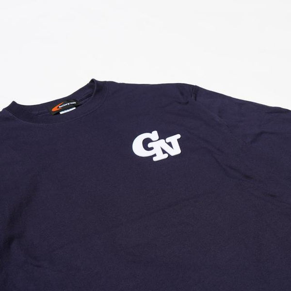【GALLERY 1950|ギャラリー 1950】 L/S TEE-FELT PATCHED/ L/S TEE-フェルトパッチ(WHITE,NAVY,BLACK)