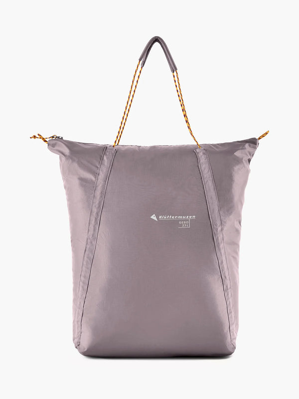 【KLATTERMUSEN|クレッタルムーセン】GEBO BAG 23L(PURULE DOVE , CLOUD BERRY , RAVEN) 正規取扱店舗 公式オンライン通販 島根 松江 26FW ジェボ 23L ベストセラー ライトウェイト トートバッグ 