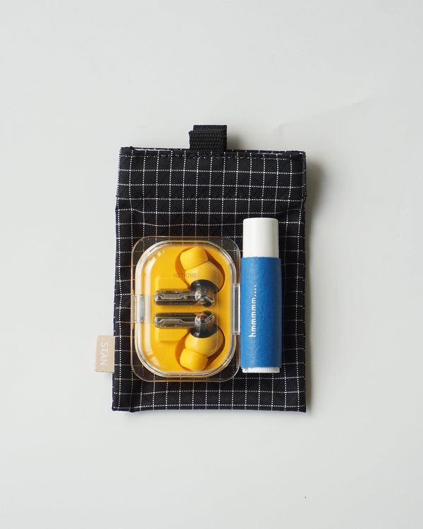 【STAN|スタン】GRID VELCRO PURSE/グリッドベルクロパース(GRAY , ICE BLUE , BLACK , LIME YELLOW) 正規取扱店舗 公式オンライン通販 島根 松江 STAN STORE スタンストア