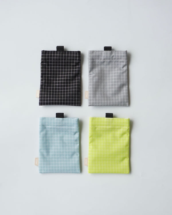 【STAN|スタン】GRID VELCRO PURSE/グリッドベルクロパース(GRAY , ICE BLUE , BLACK , LIME YELLOW) 正規取扱店舗 公式オンライン通販 島根 松江 STAN STORE スタンストア