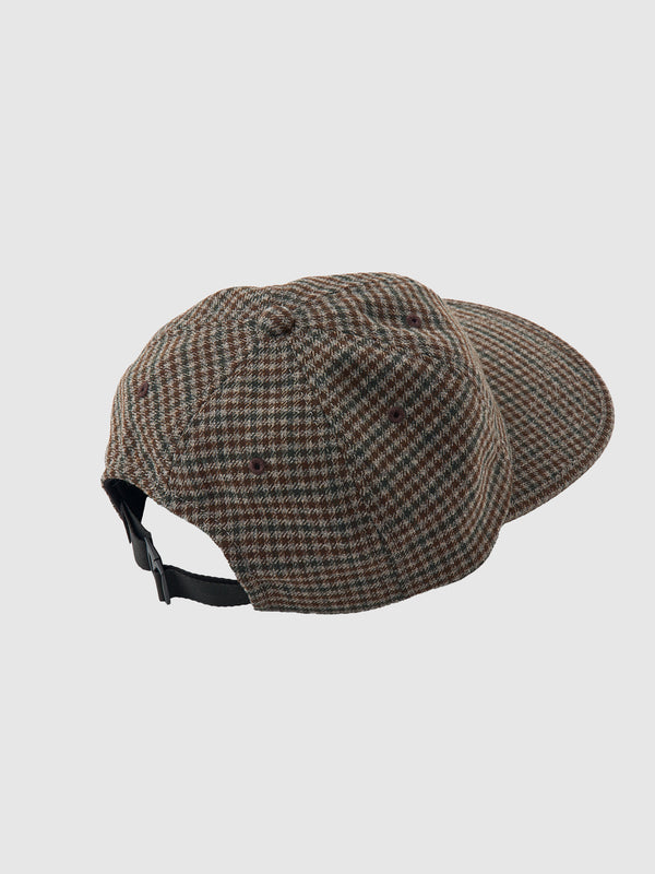 【SEDAN ALL-PURPOSE | セダンオールパーパス】CLASSIC LOGO TECH WOOL CAP/クラシックロゴテックウールキャップ(GREY PLAID)