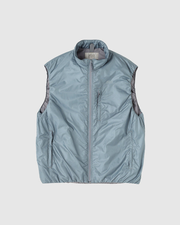 【SEDAN ALL-PURPOSE|セダンオールパーパス】PACKADLE PUFF VEST/パッカブルパフベスト(GREY , BLACK)
