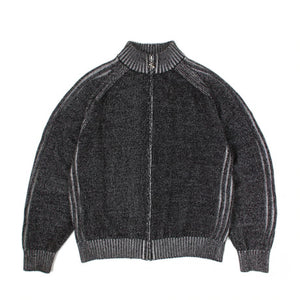 【YARDSALE|ヤードセール】HEATHERED PHANTASY FULL ZIP/ヘザード ファンタジーフルジップ(BLACK)