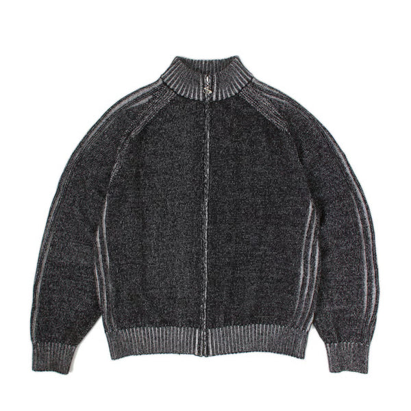 【YARDSALE|ヤードセール】HEATHERED PHANTASY FULL ZIP/ヘザード ファンタジーフルジップ(BLACK)