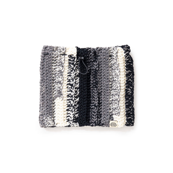 【SOL soonerorlater|ソル スーナーオアレイター】HAND-KNITTED NECK WARMER(GRAY MIX , NAVY MIX)ネックウォーマー ビーニー 正規取扱店舗 公式オンライン通販 島根 松江 26FW 