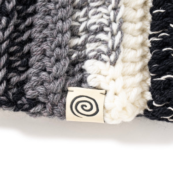 【SOL soonerorlater|ソル スーナーオアレイター】HAND-KNITTED NECK WARMER(GRAY MIX , NAVY MIX)ネックウォーマー ビーニー 正規取扱店舗 公式オンライン通販 島根 松江 26FW 