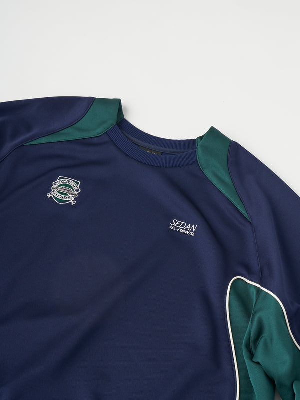 TEAM TRAINING TOP/チームトレーニングトップ(HOME NAVY)