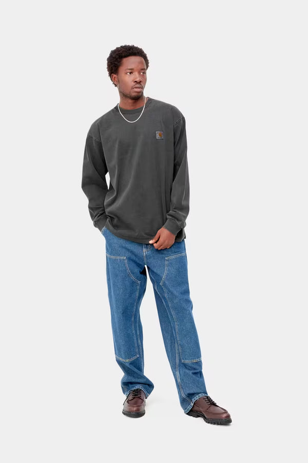 【CARHARTT WIP|カーハートWIP】L/S NELSON T-SHIRT/L/SネルソンTシャツ(G GREEN GARMENT DYED , BLACK GARMENT DYED)