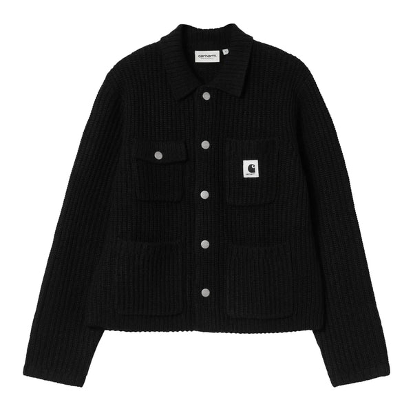【CARHARTT WIP|カーハートWIP】W'S MICHIGAN SWEATER/ウィメンズミシガンセーター(BLACK)