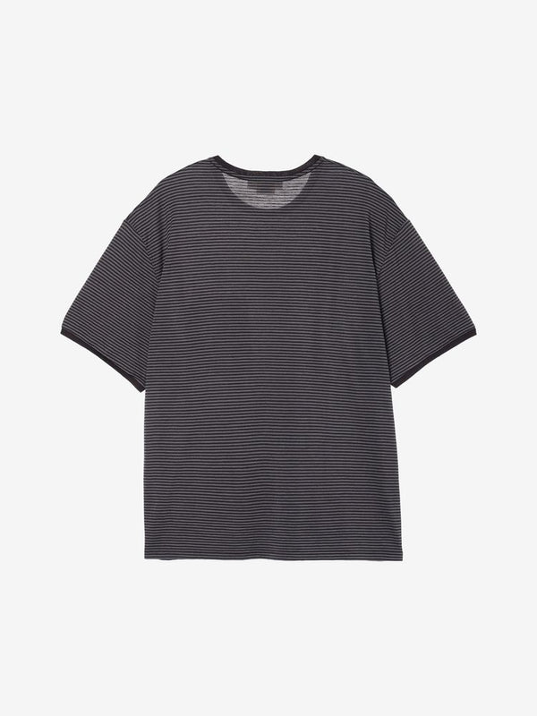 【ICE BRAEKER|アイスブレーカー】150 MERINO STRIPE SS TEE/150 メリノ ストライプSSTシャツ(BEFORE DAWN)