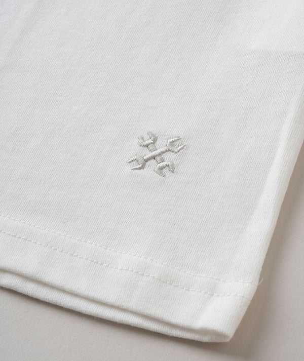【BLUCO UNCROWD|ブルコ アンクラウド】2-PACK POCKET TEE /2-パックポケットTEE (WHITE)
