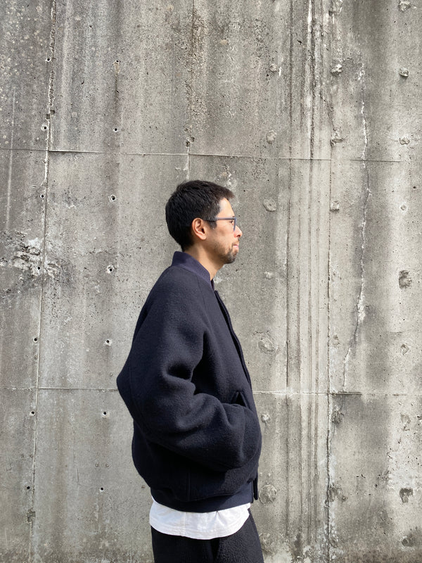 【FARAH|ファーラー】VARSITY JACKET/バーシティジャケット(NAVY)