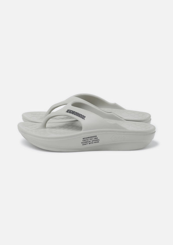 【NEIGHBORHOOD|ネイバーフッド】NH X RIG FOOTWEAR . FLIP FLOP 2.0(GRAY)