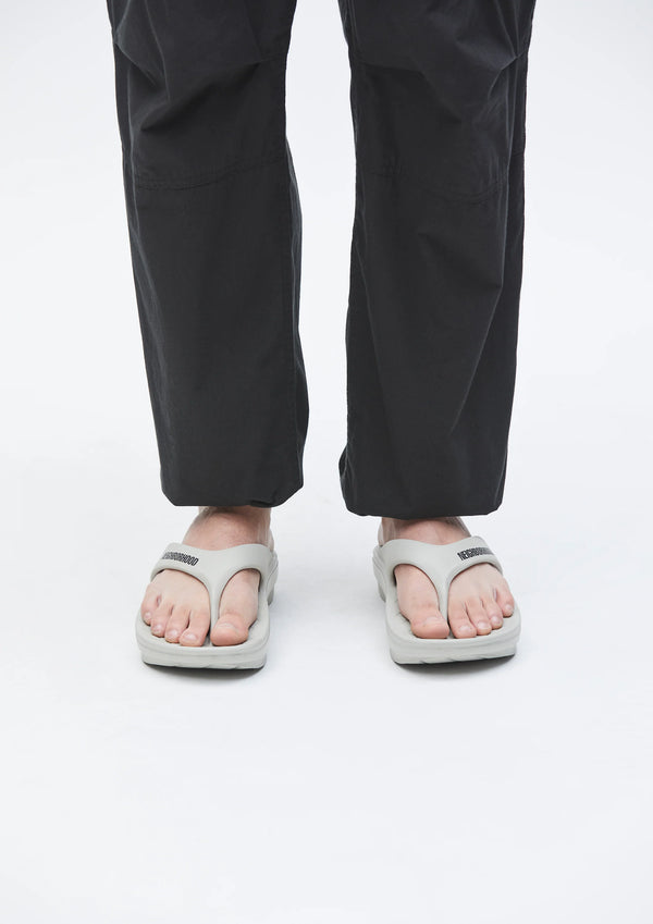 【NEIGHBORHOOD|ネイバーフッド】NH X RIG FOOTWEAR . FLIP FLOP 2.0(GRAY)